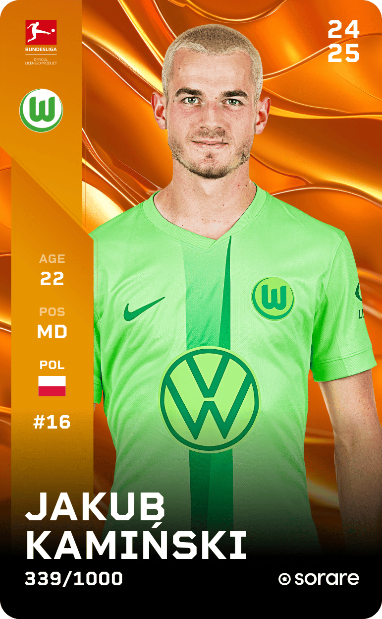 Jakub Kamiński 2024-25 • Limited 339/1000