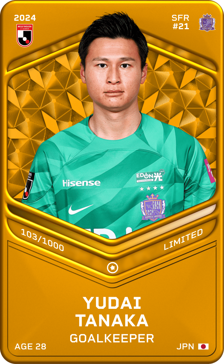 Yudai Tanaka 2024-25 • Limited 103/1000