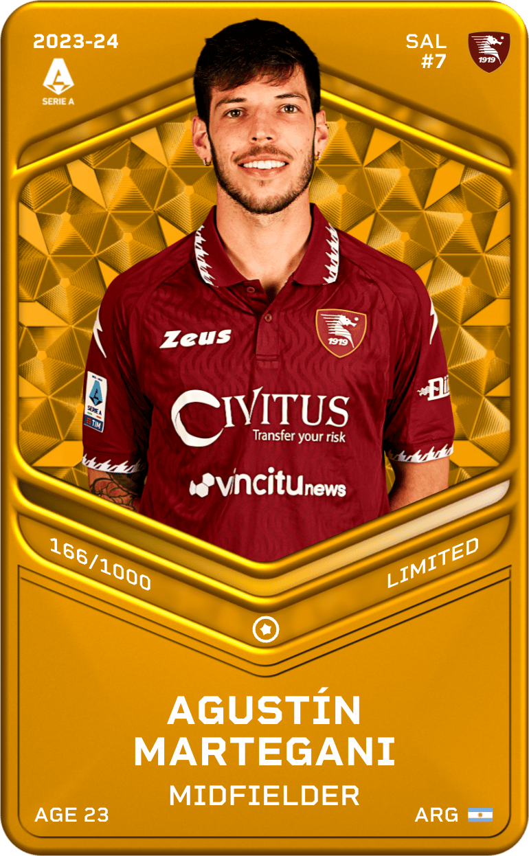 Agustín Martegani 2023-24 • Limited 166/1000