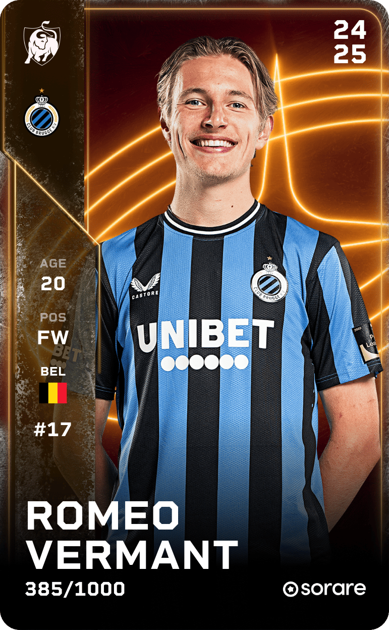 Romeo Vermant 2024-25 • Limited 385/1000