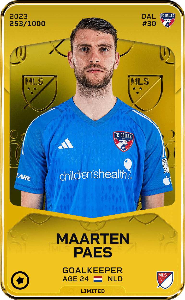 Maarten Paes 2023-24 • Limited 253/1000