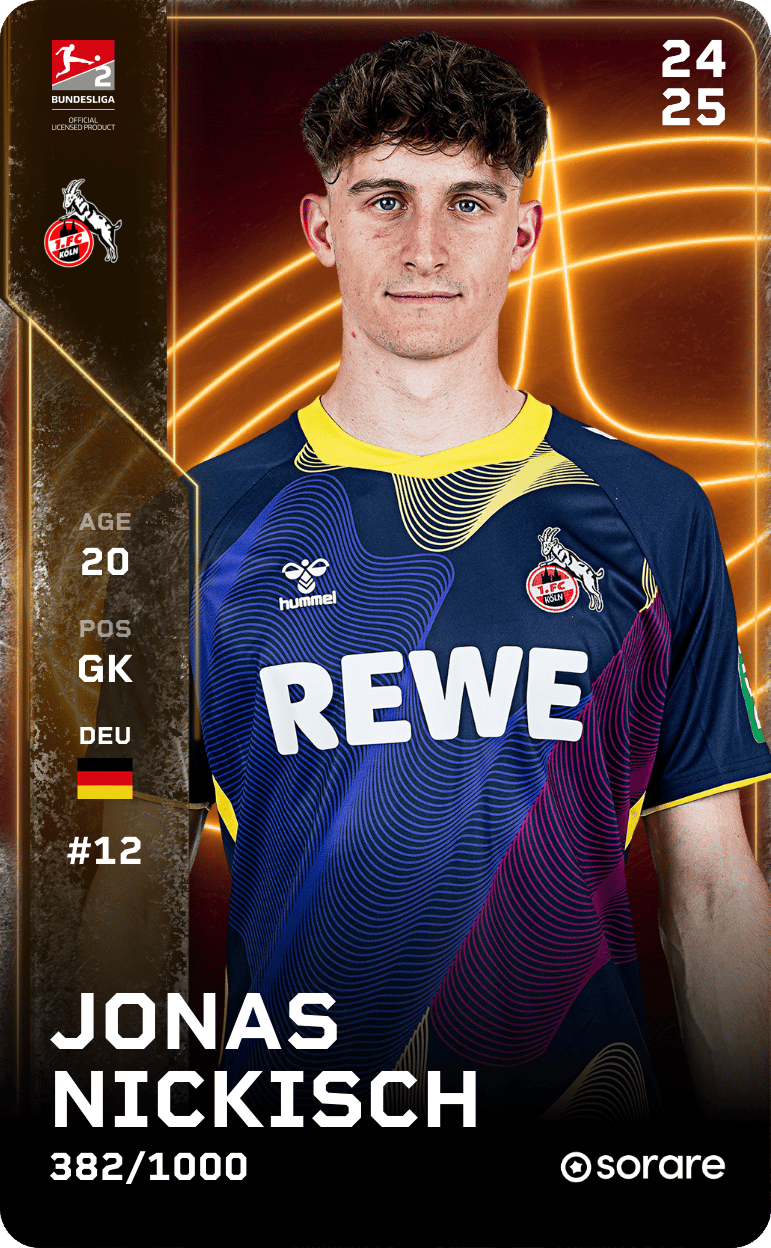 Jonas Nickisch 2024-25 • Limited 382/1000