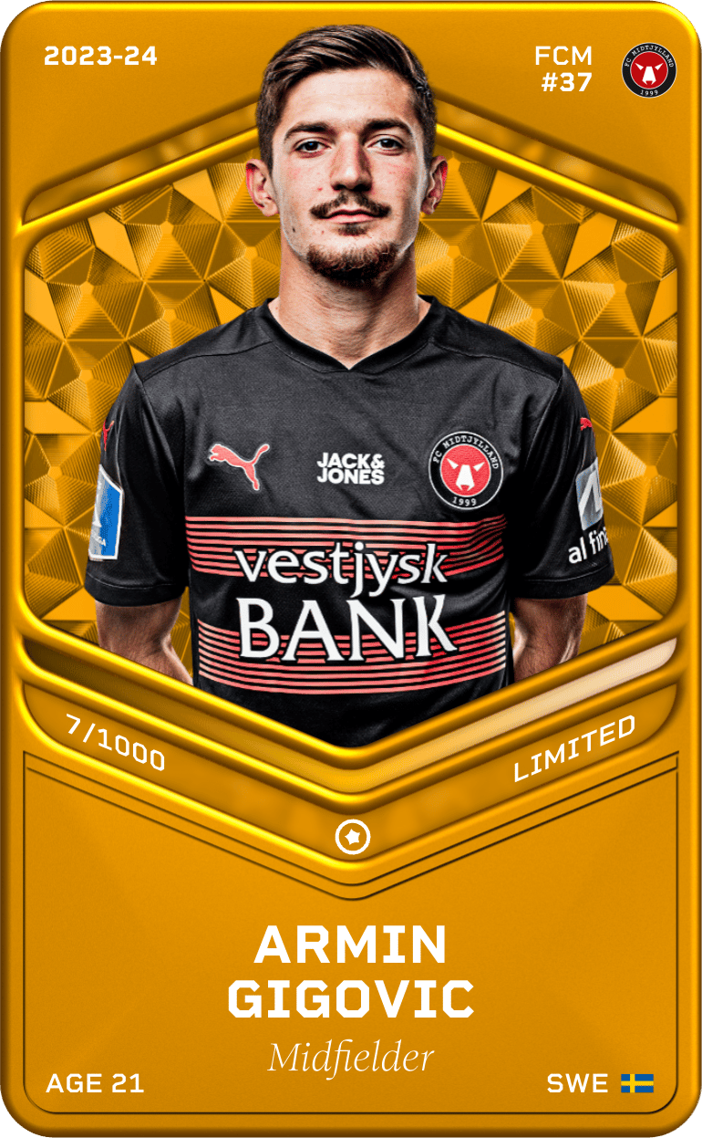 Armin Gigovic 2023-24 • Limited 7/1000