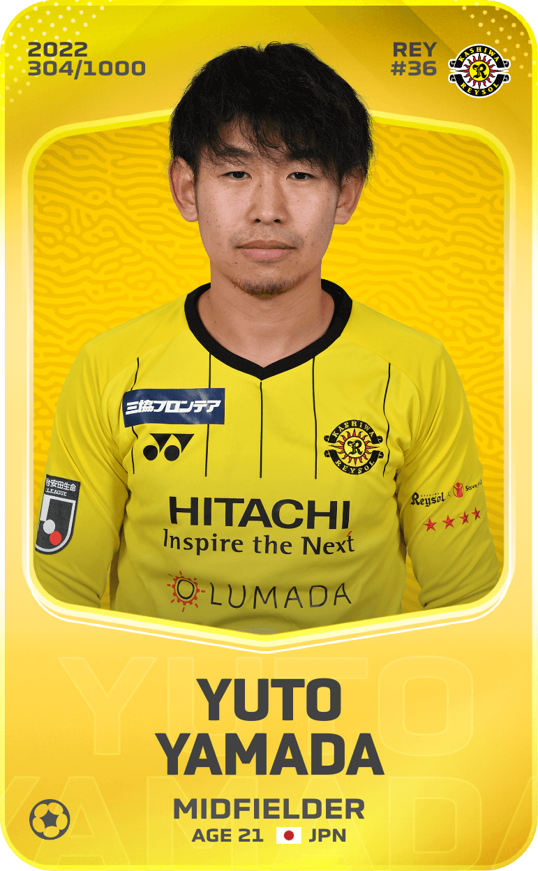 Yuto Yamada 2022-23 • Limited 304/1000