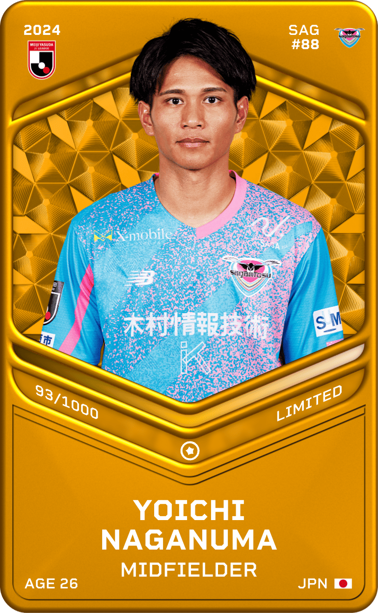 Yoichi Naganuma 2024-25 • Limited 93/1000