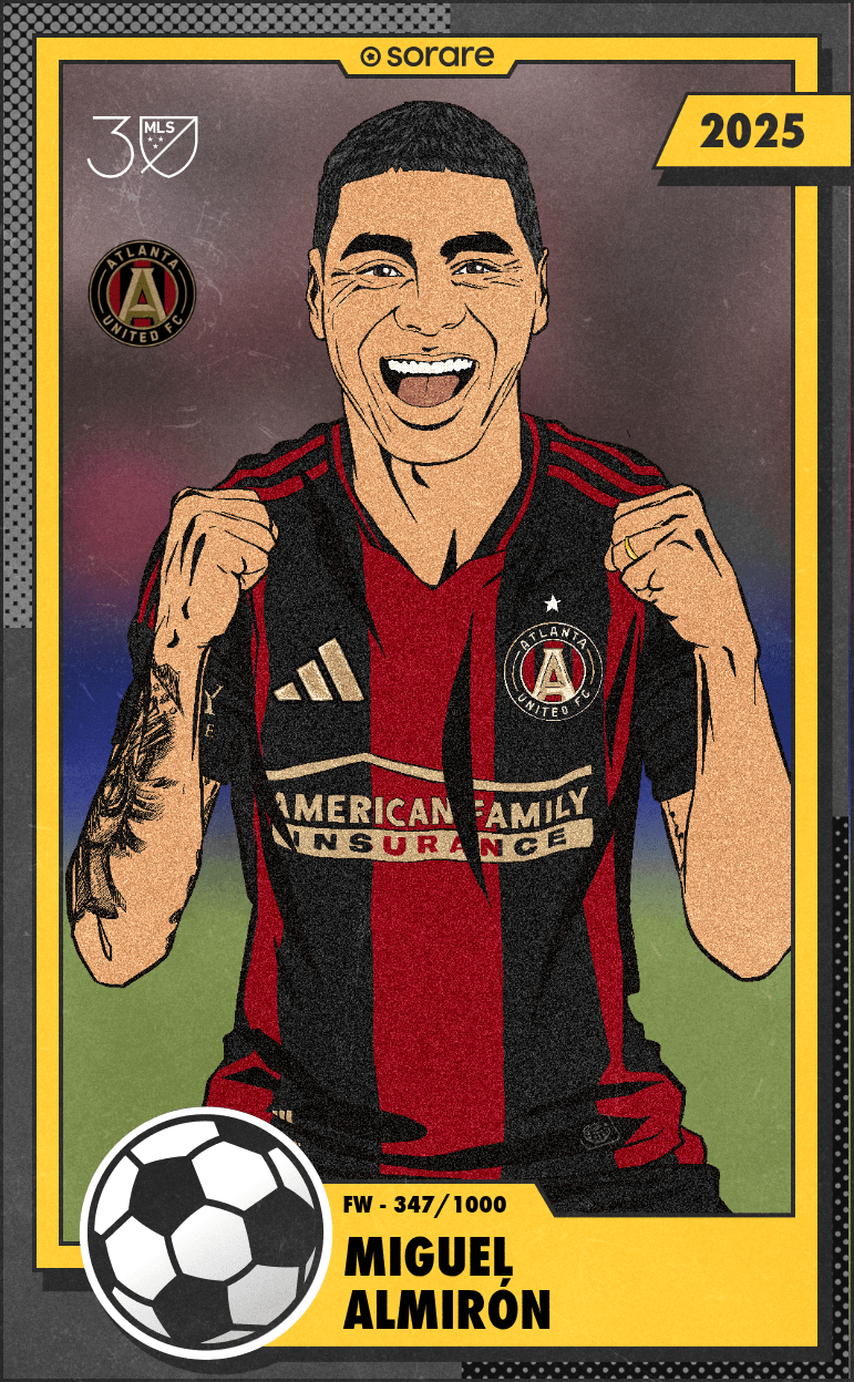 Miguel Almirón 2025-26 • Limited 347/1000