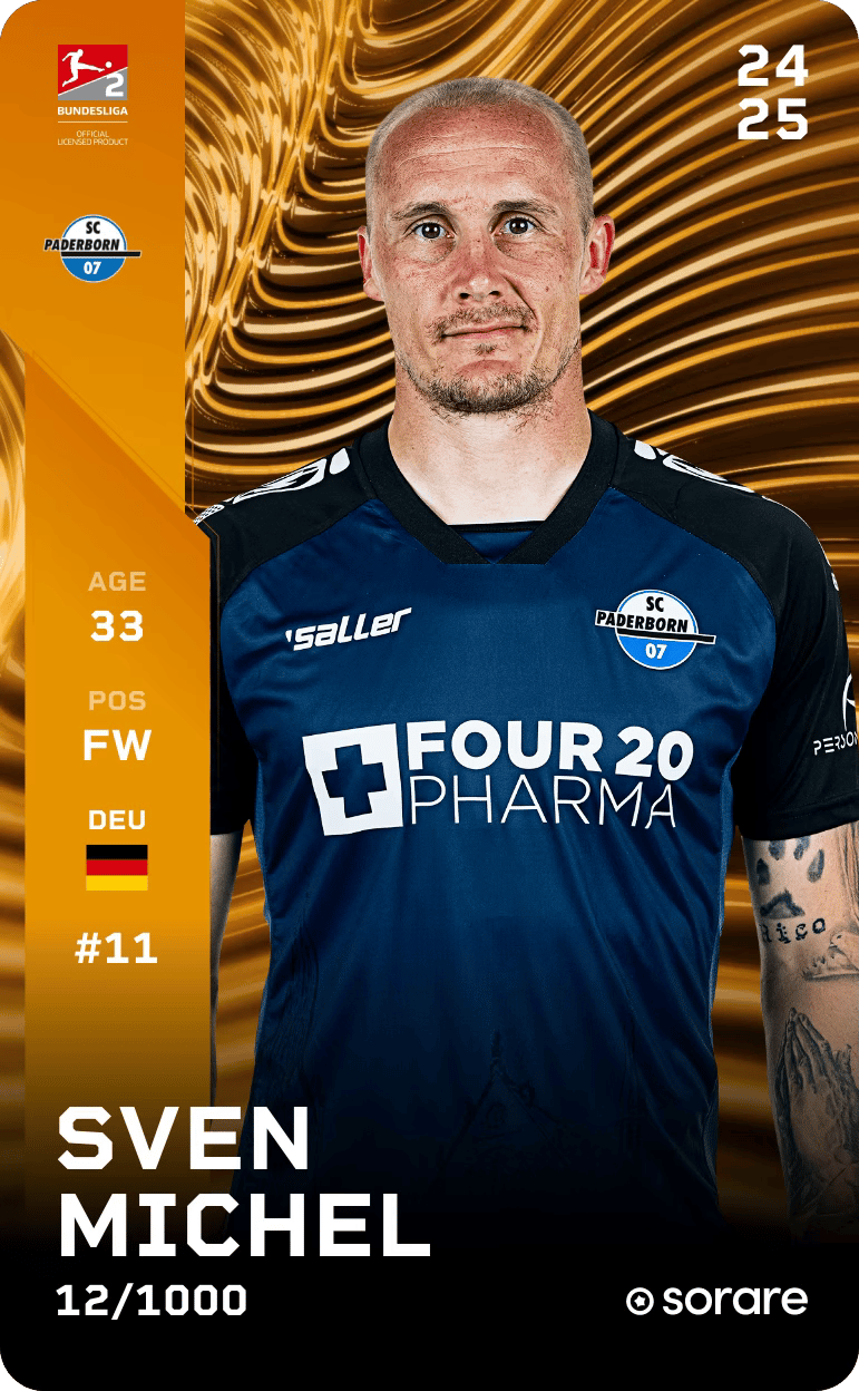 Sven Michel 2024-25 • Limited 12/1000