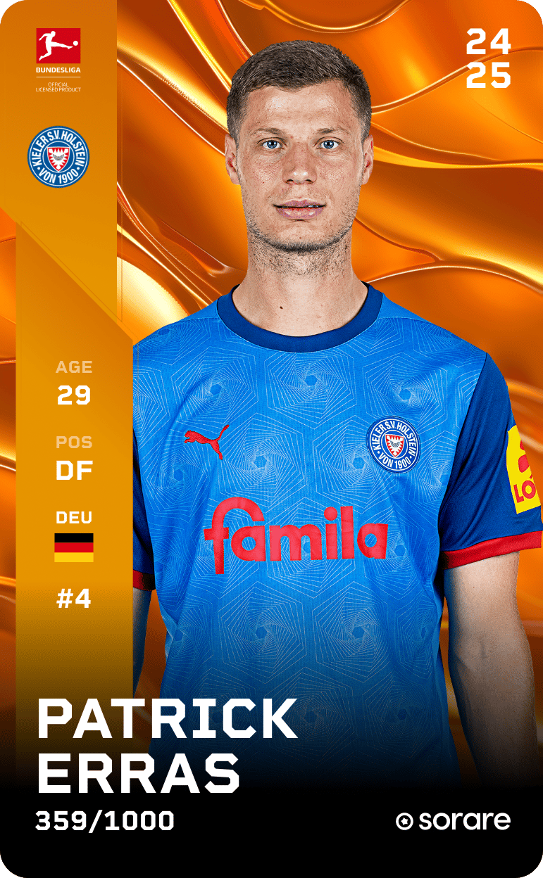 Patrick Erras 2024-25 • Limited 359/1000