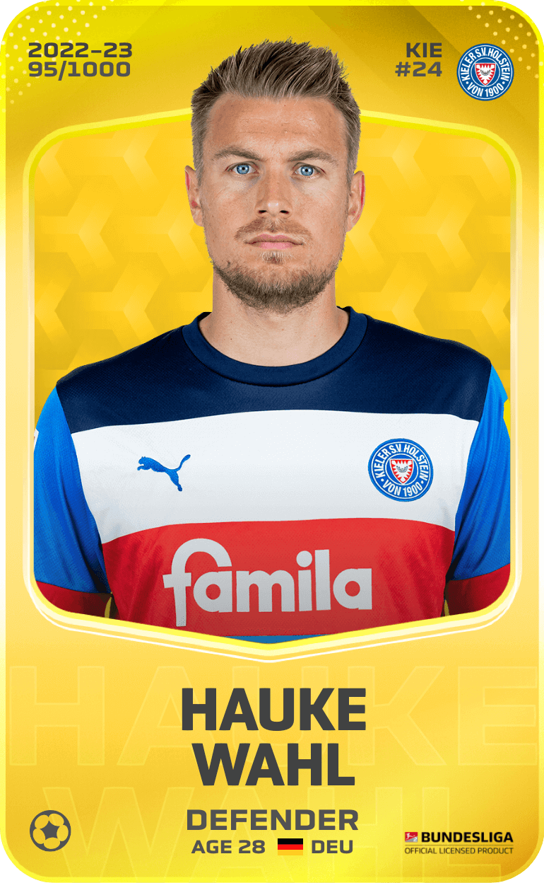 Hauke Wahl 2022-23 • Limited 95/1000