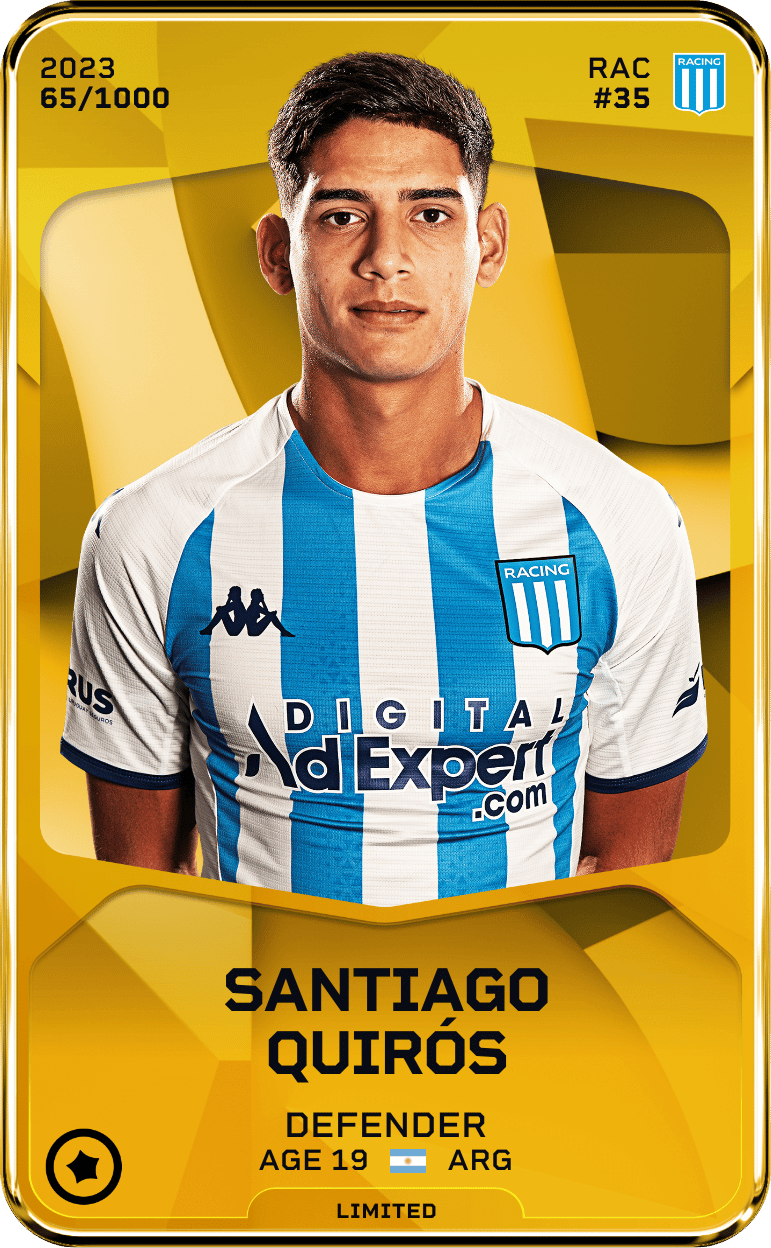 Santiago Quirós 2023-24 • Limited 65/1000