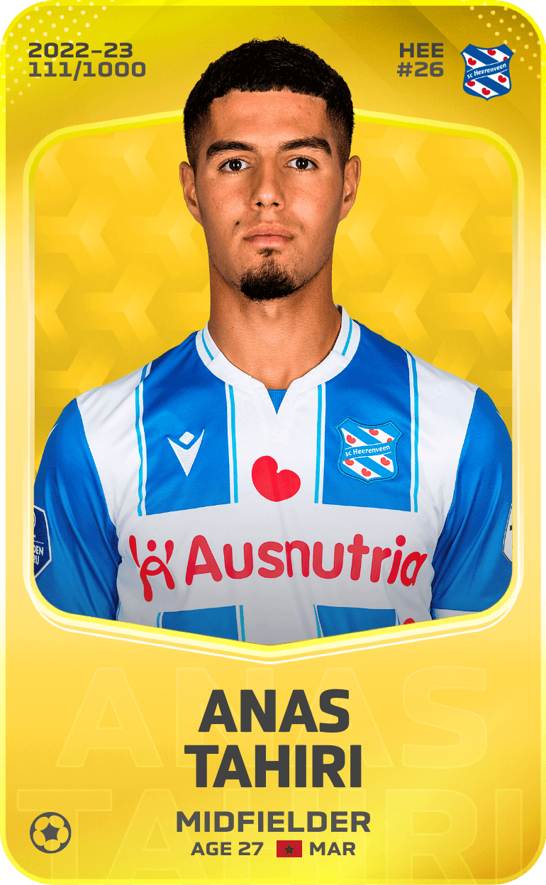Anas Tahiri 2022-23 • Limited 111/1000