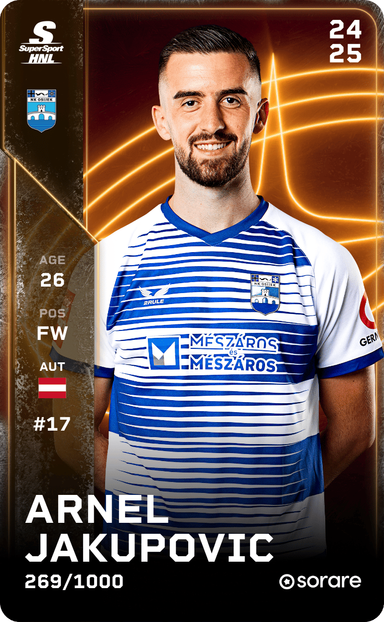 Arnel Jakupovic 2024-25 • Limited 269/1000