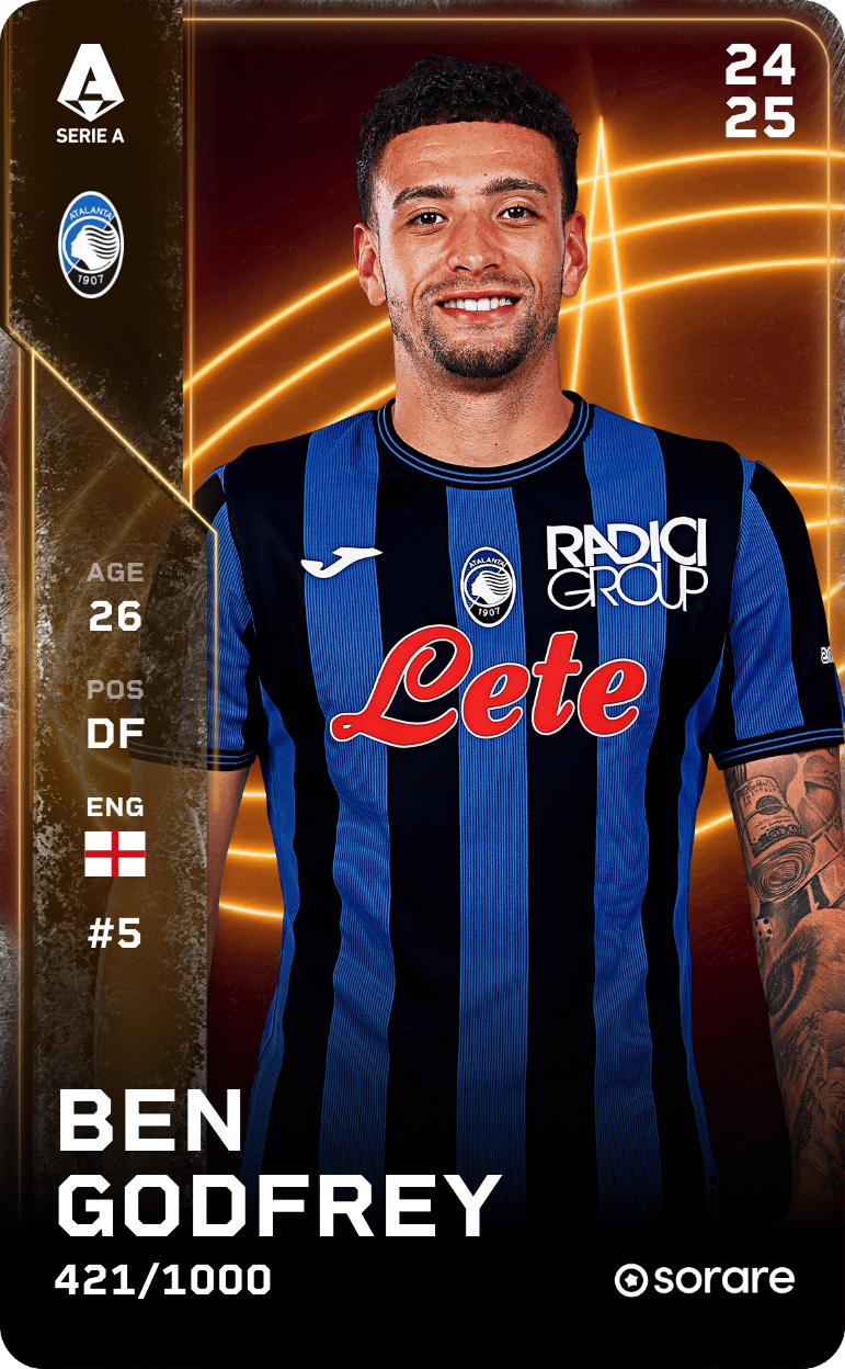 Ben Godfrey 2024-25 • Limited 421/1000