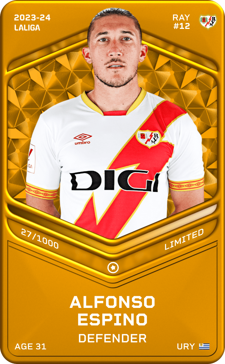 Alfonso Espino 2023-24 • Limited 27/1000
