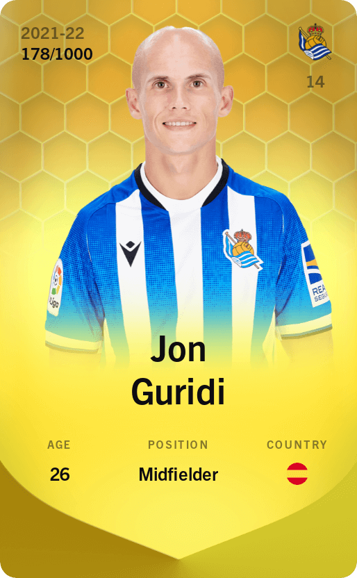 Jon Guridi 2021-22 • Limited 178/1000