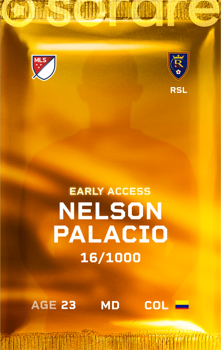 Nelson Palacio 2025-26 • Limited 16/1000