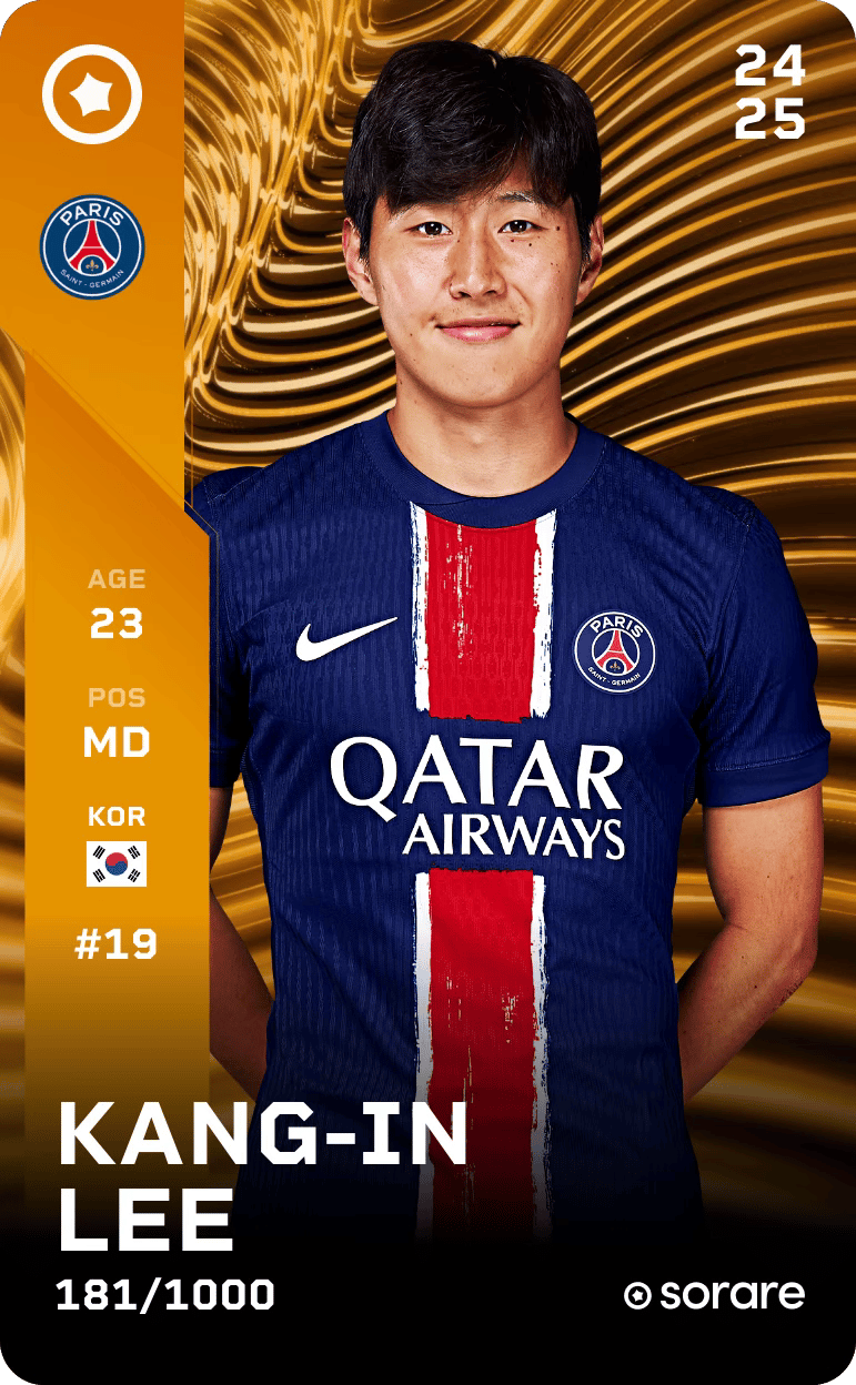 Kang-In Lee 2024-25 • Limited 181/1000