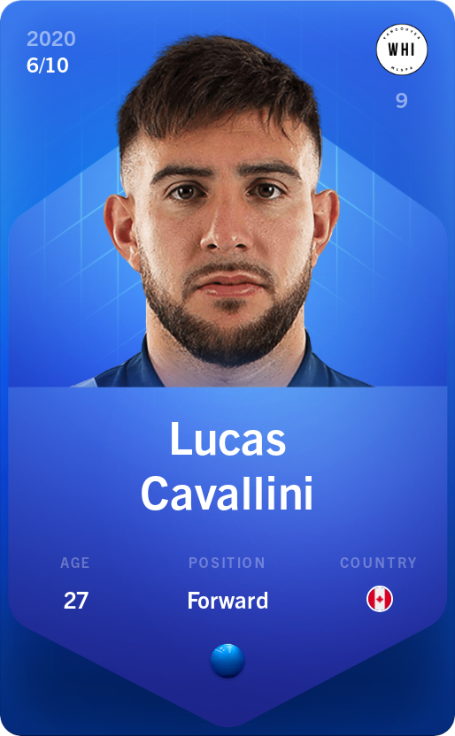 Sorare - Sorare Official - Lucas Cavallini 2020-21 • Super Rare 6/10 - NFT # 4235981445214643299505527457202778012462387727686255964556422165817709580923