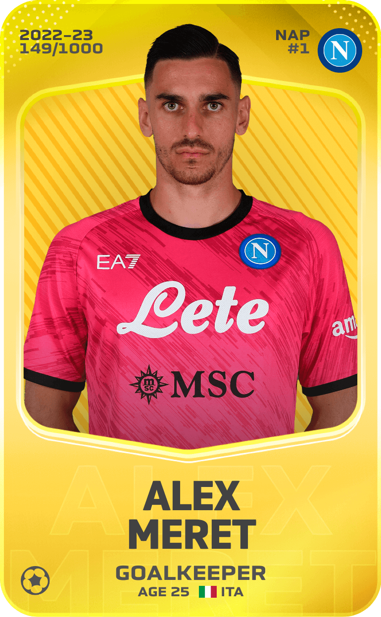 Alex Meret 2022-23 • Limited 149/1000