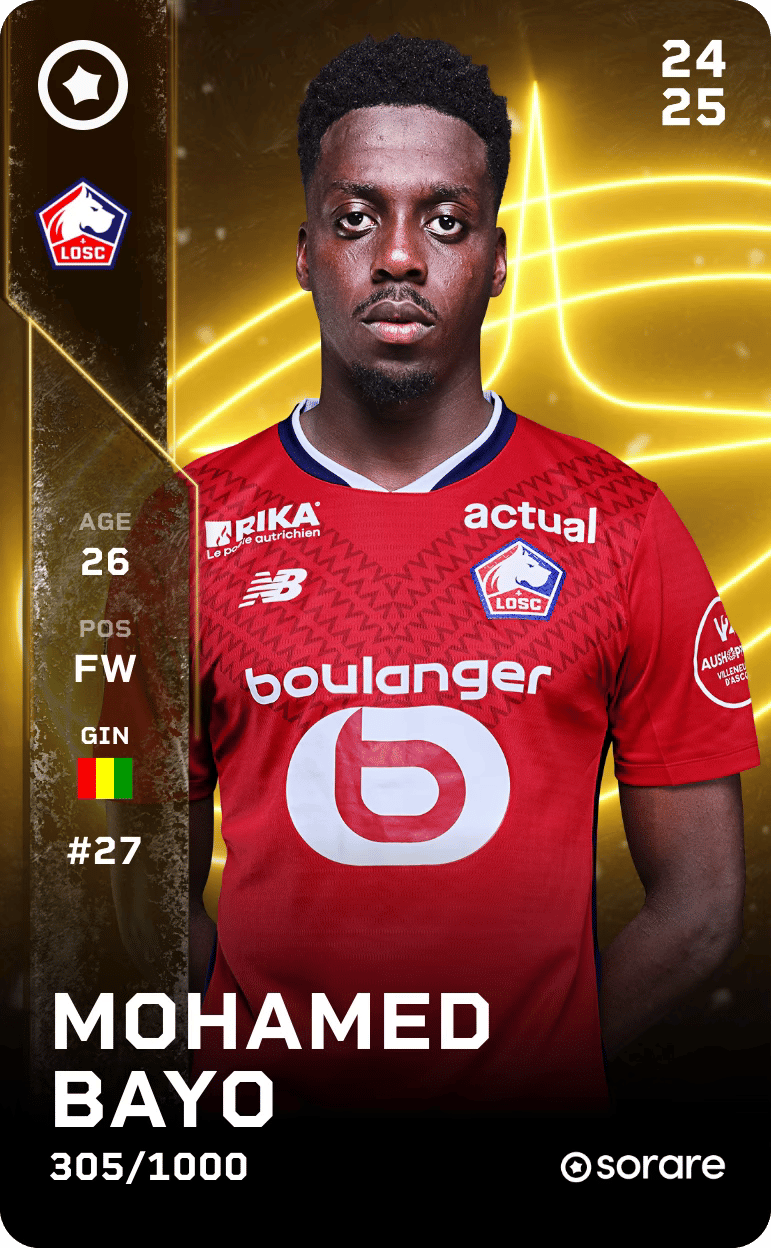 Mohamed Bayo 2024-25 • Limited 305/1000