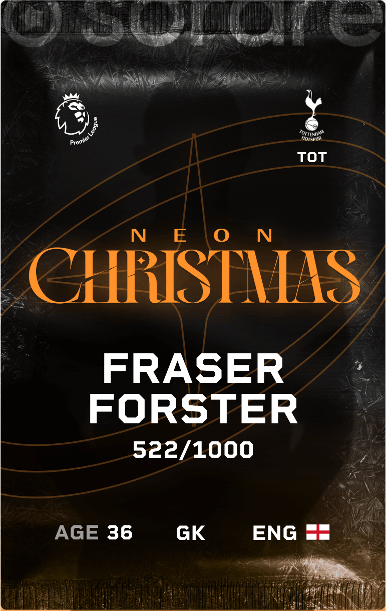 Fraser Forster 2024-25 • Limited 522/1000