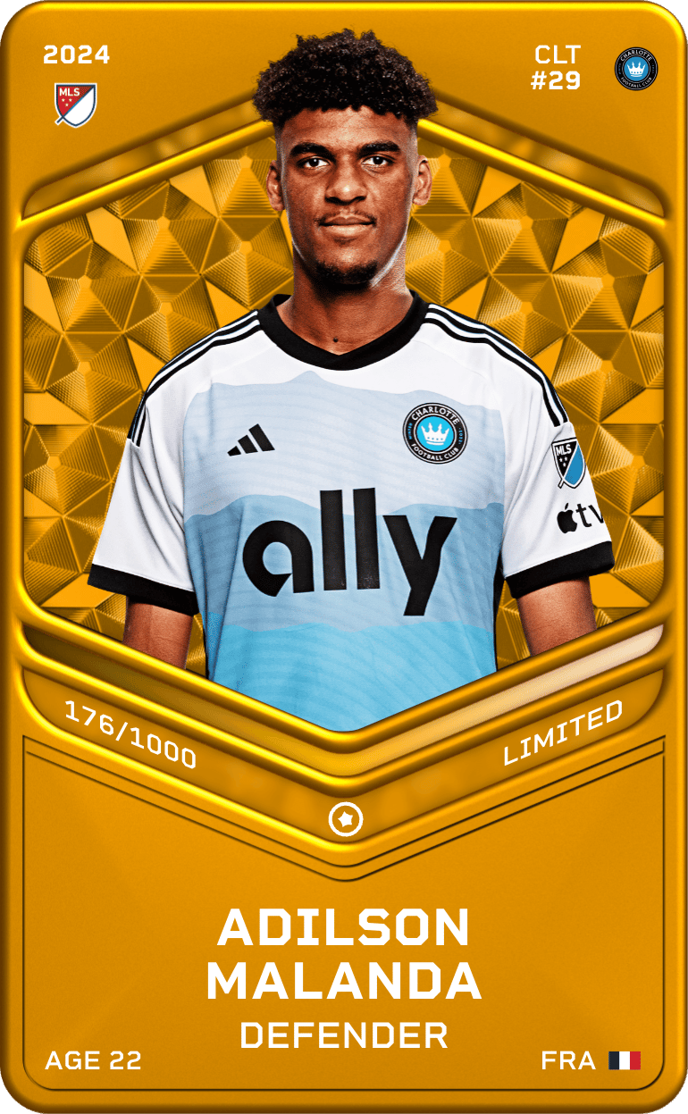 Adilson Malanda 2024-25 • Limited 176/1000