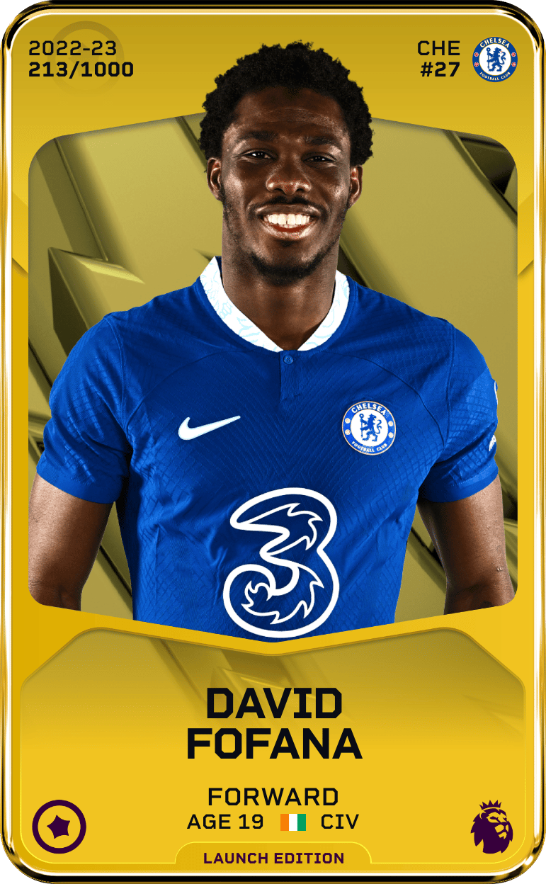 David Fofana 2022-23 • Limited 213/1000