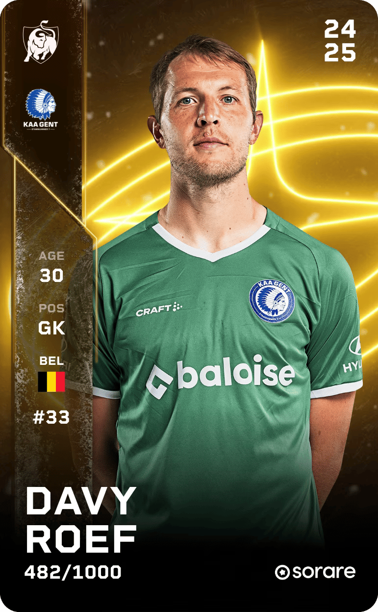 Davy Roef 2024-25 • Limited 482/1000