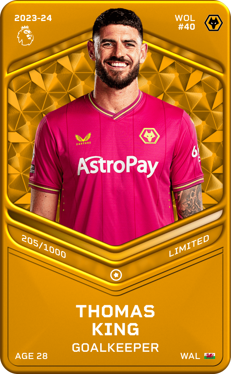 Thomas King 2023-24 • Limited 205/1000