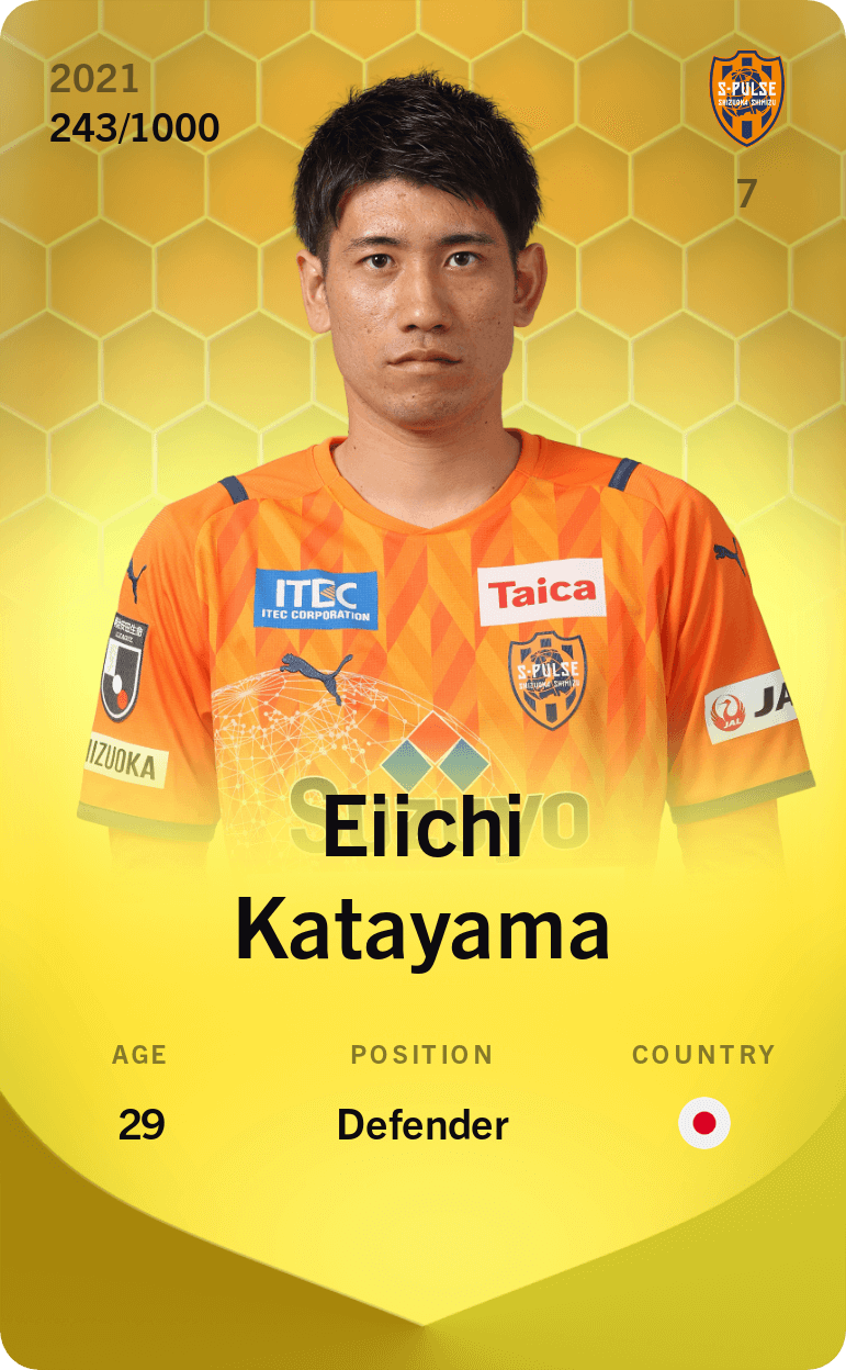 Eiichi Katayama 2021-22 • Limited 243/1000