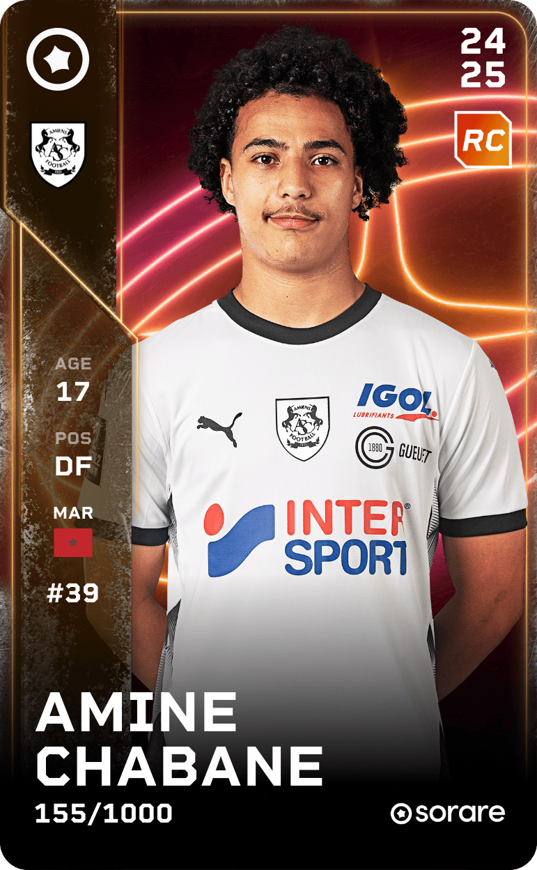 Amine Chabane 2024-25 • Limited 155/1000