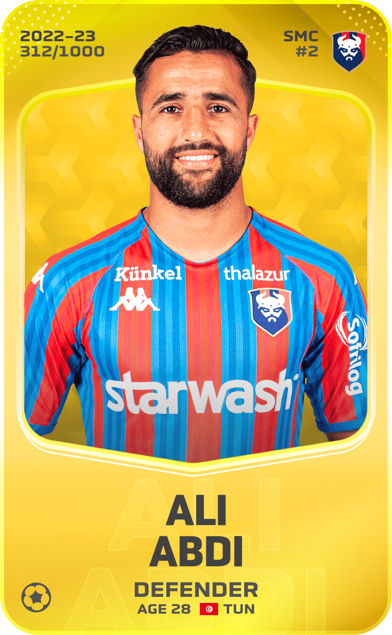 Ali Abdi 2022-23 • Limited 312/1000