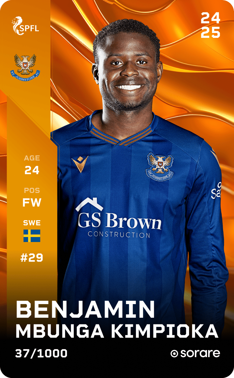 Benjamin Kimpioka 2024-25 • Limited 37/1000