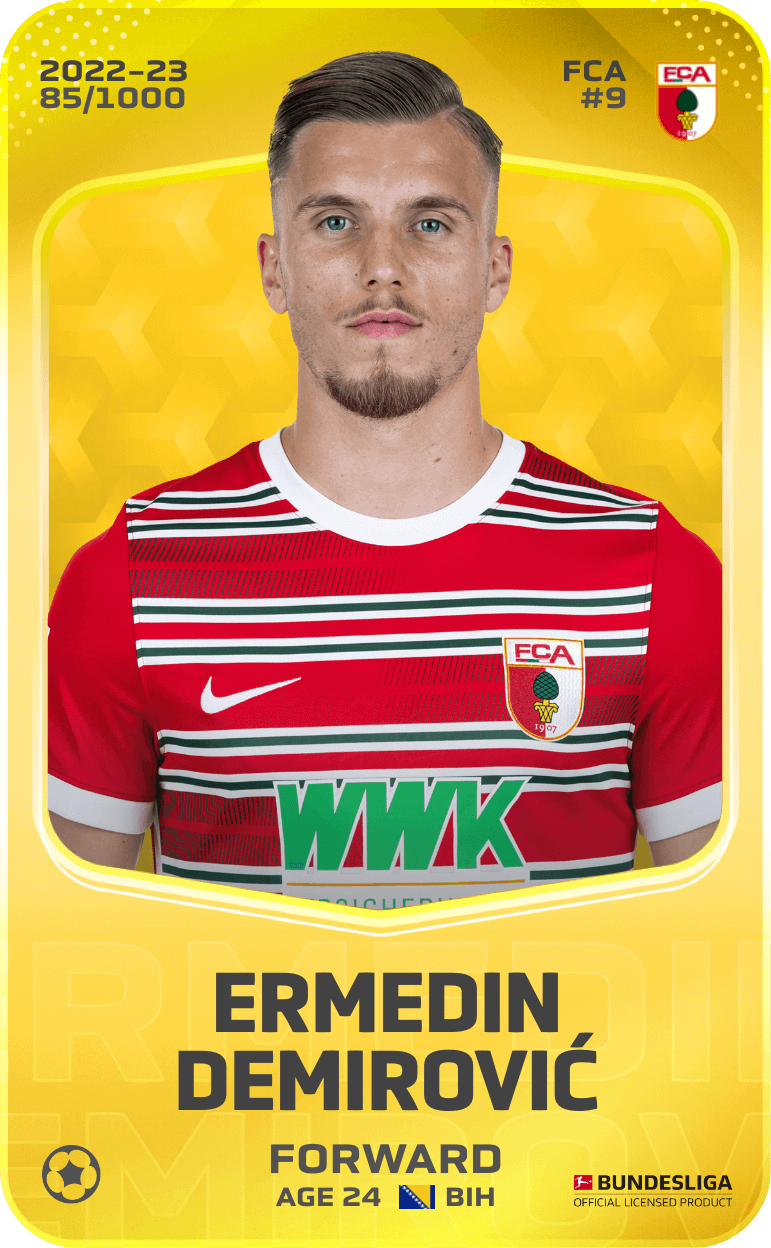 Ermedin Demirović 2022-23 • Limited 85/1000