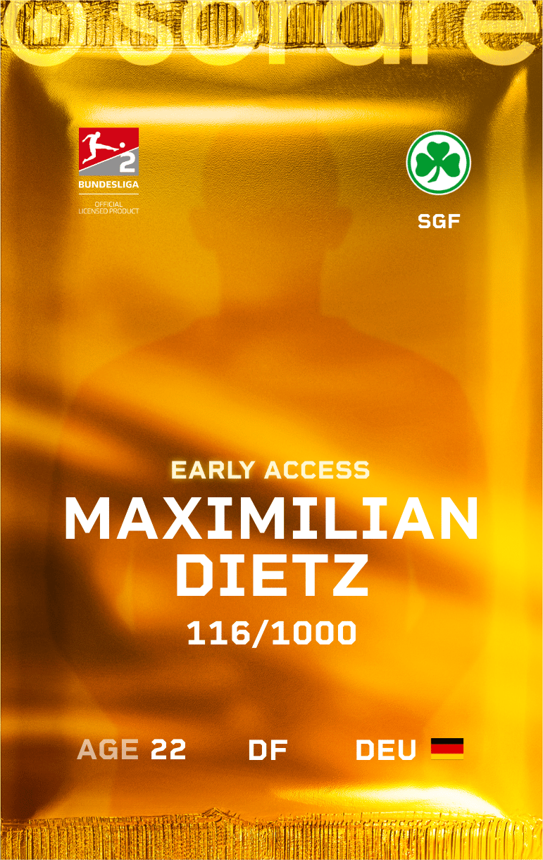 Maximilian Dietz 2024-25 • Limited 116/1000