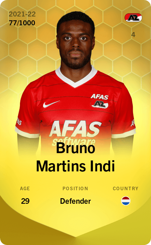 Bruno Martins Indi 2021-22 • Limited 77/1000