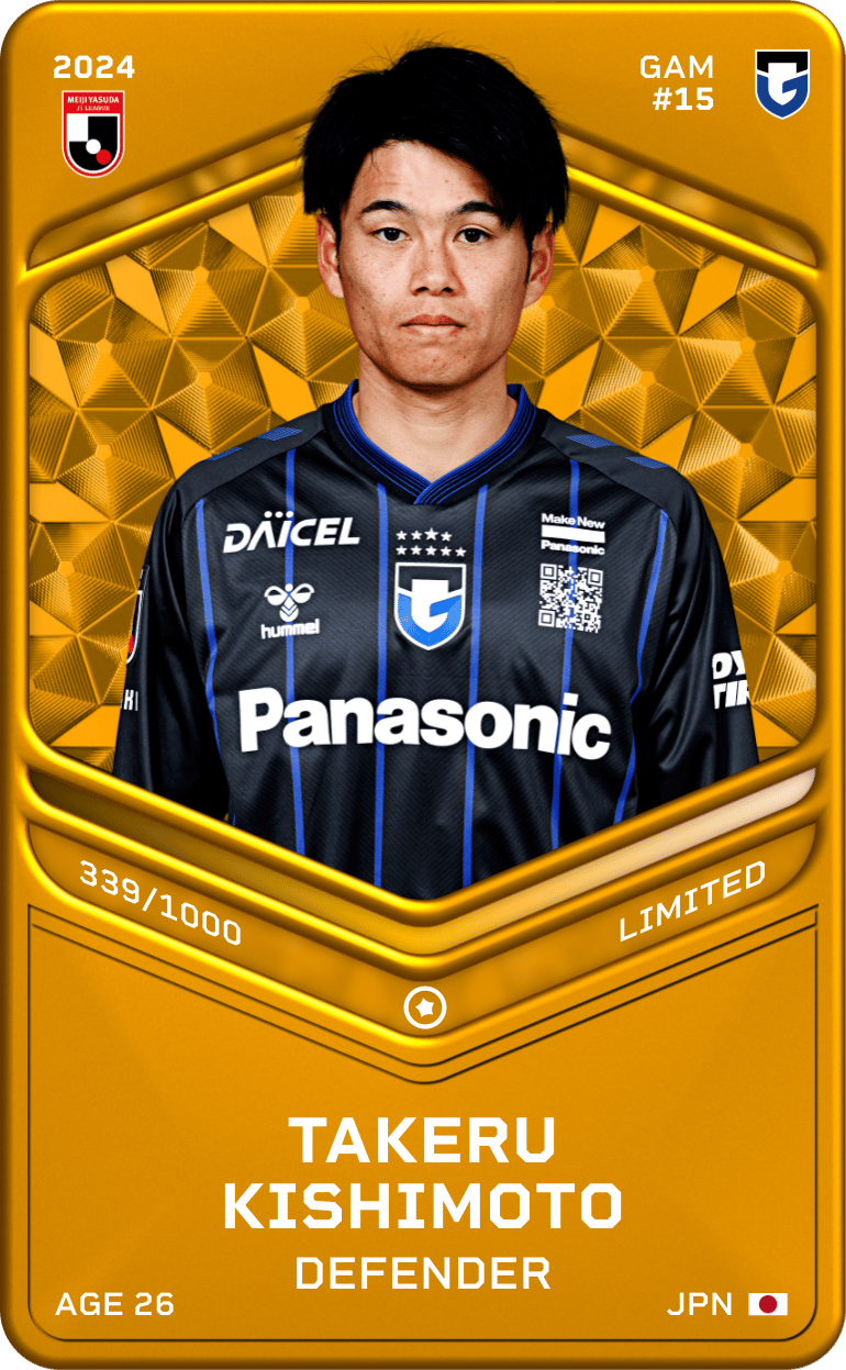 Takeru Kishimoto 2024-25 • Limited 339/1000