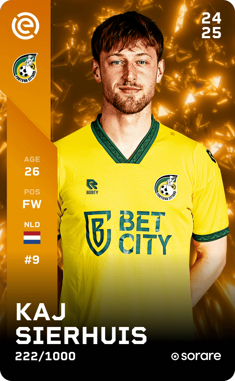 Kaj Sierhuis 2024-25 • Limited 222/1000