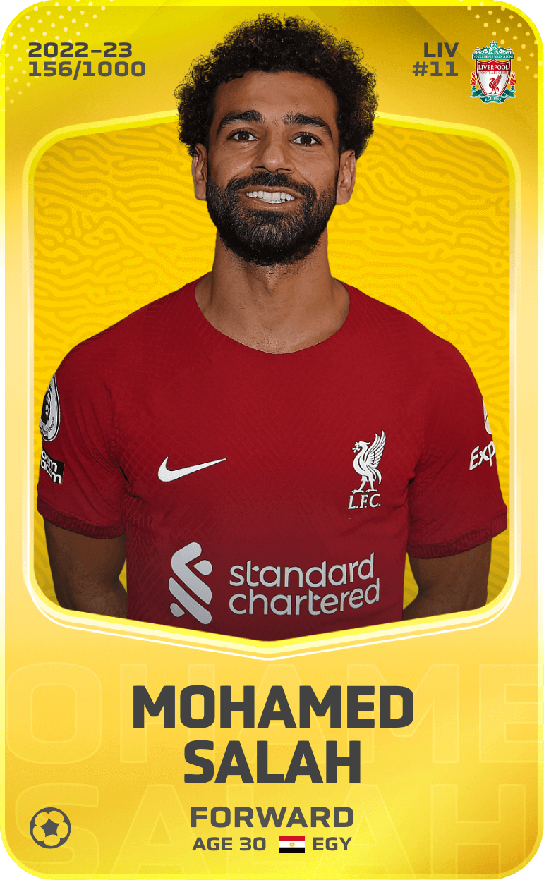 Mohamed Salah 2022-23 • Limited 156/1000