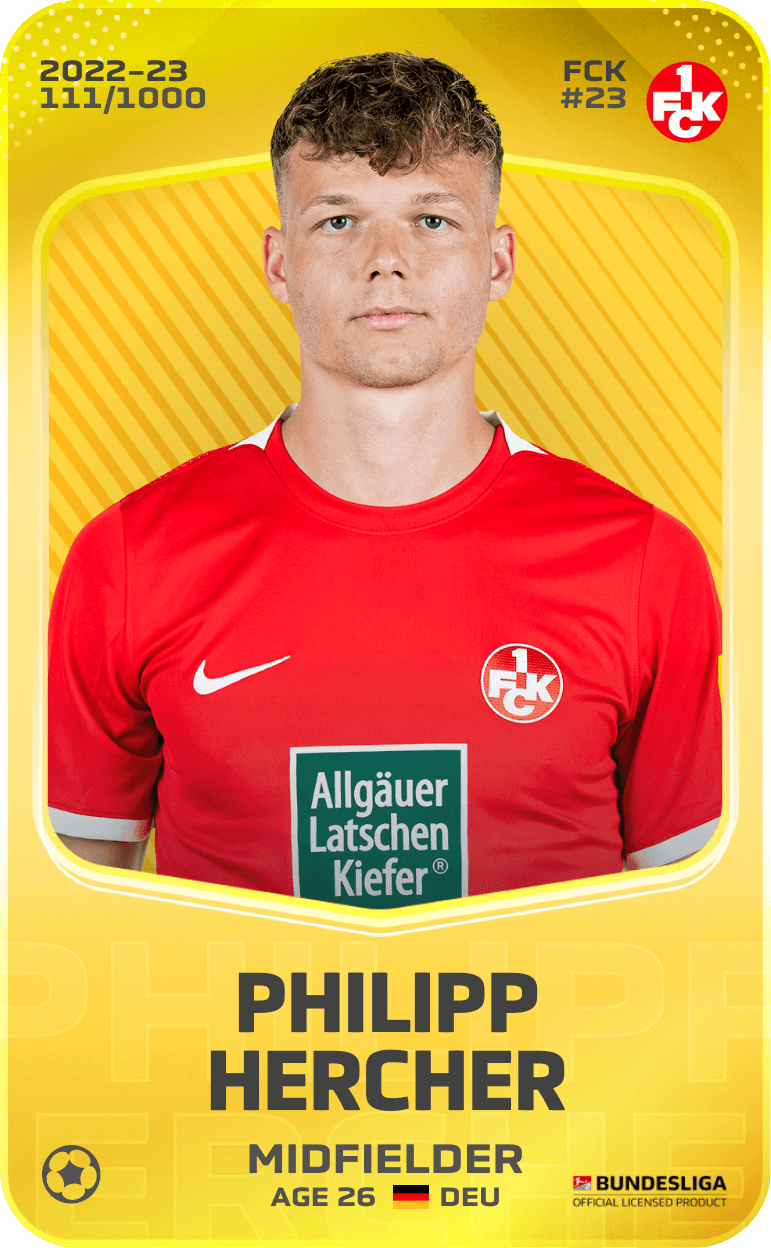 Philipp Hercher 2022-23 • Limited 111/1000