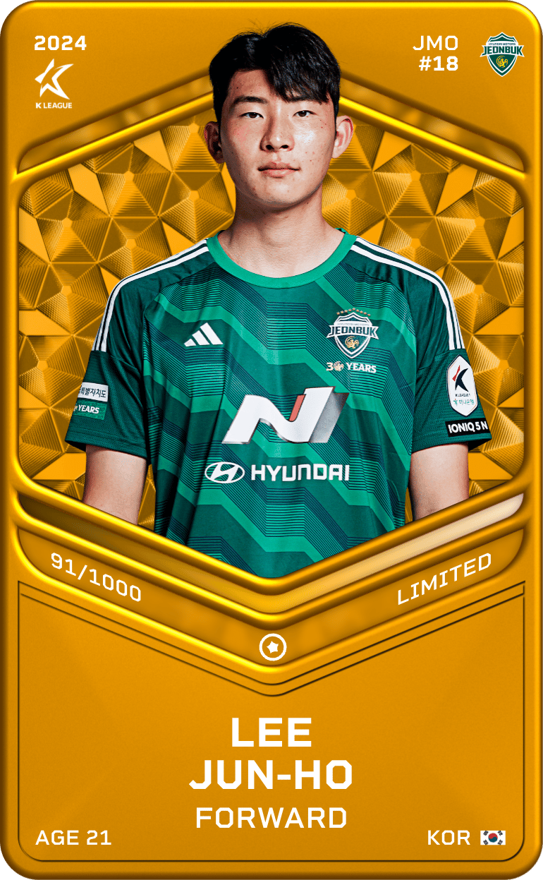Lee Jun-Ho 2024-25 • Limited 91/1000