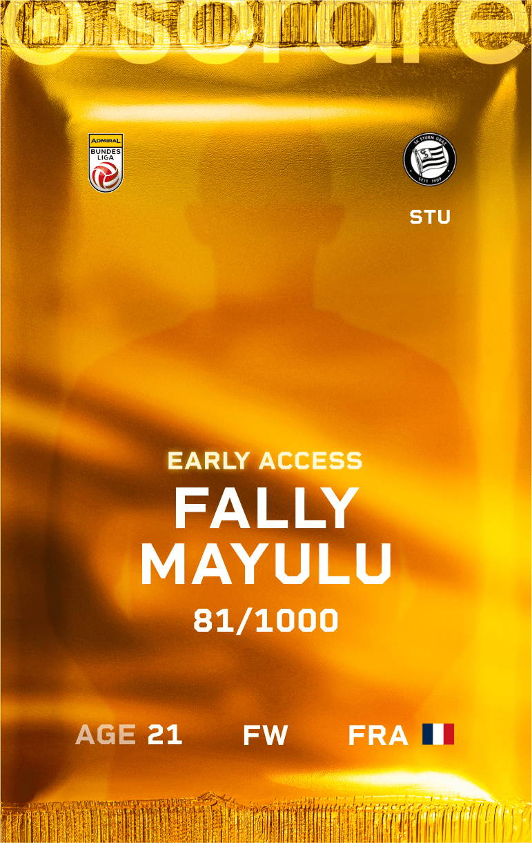 Fally Mayulu 2024-25 • Limited 81/1000