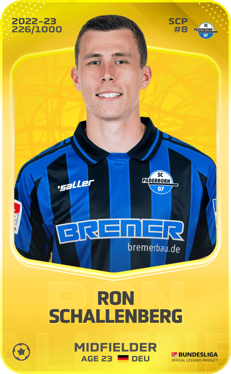 Ron Schallenberg 2022-23 • Limited 226/1000