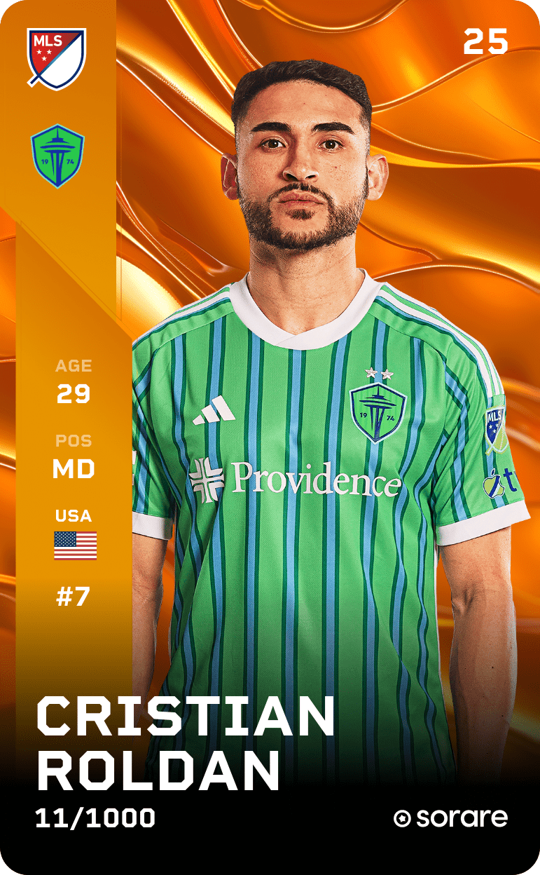 Cristian Roldan 2025-26 • Limited 11/1000