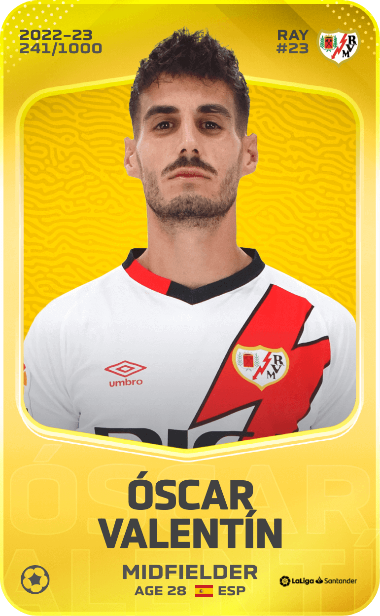 Óscar Valentín 2022-23 • Limited 241/1000