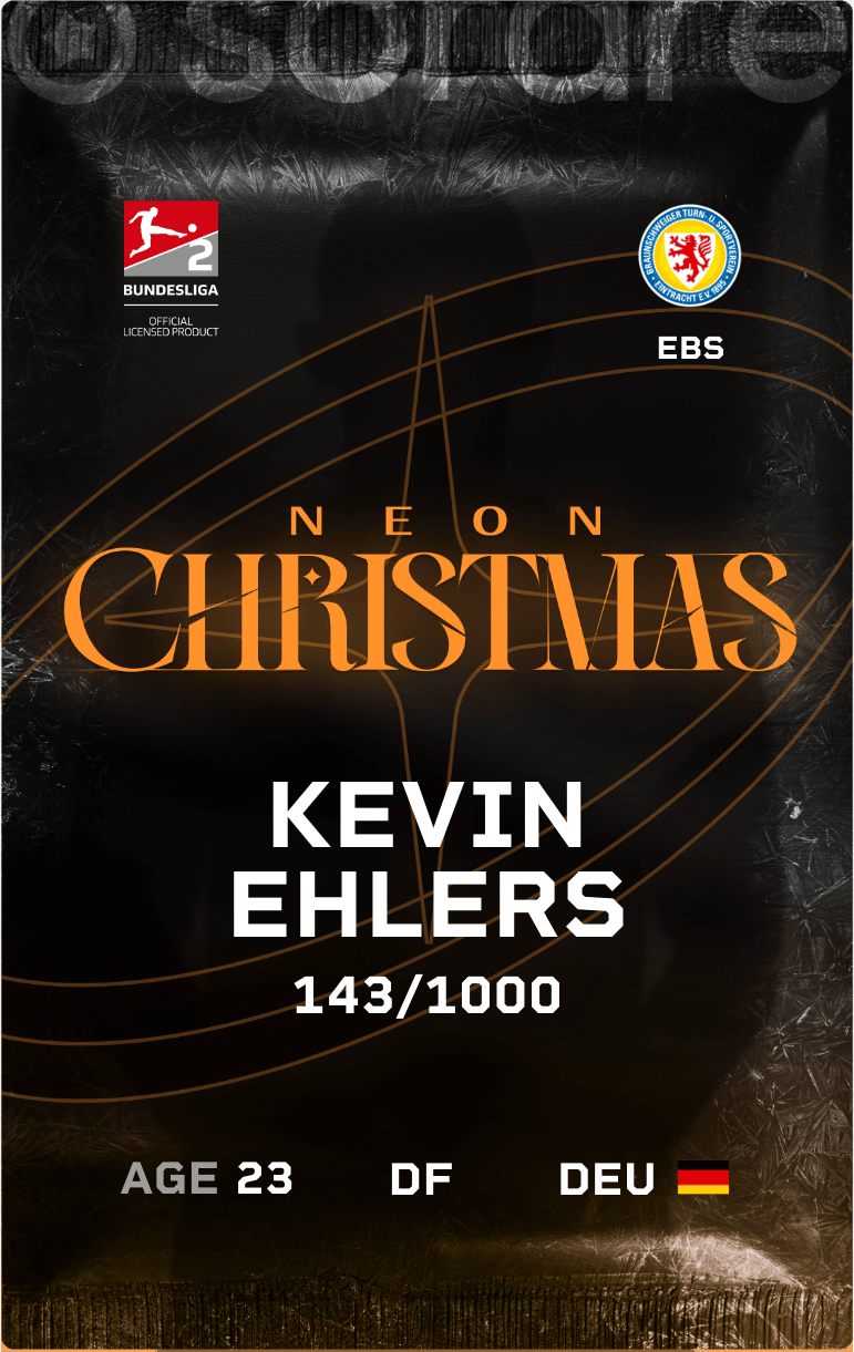 Kevin Ehlers 2024-25 • Limited 143/1000