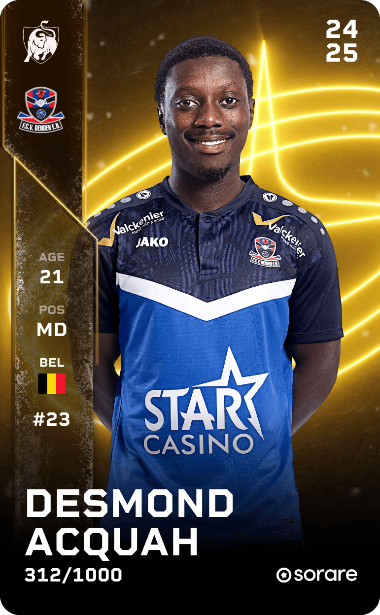 Desmond Acquah 2024-25 • Limited 312/1000