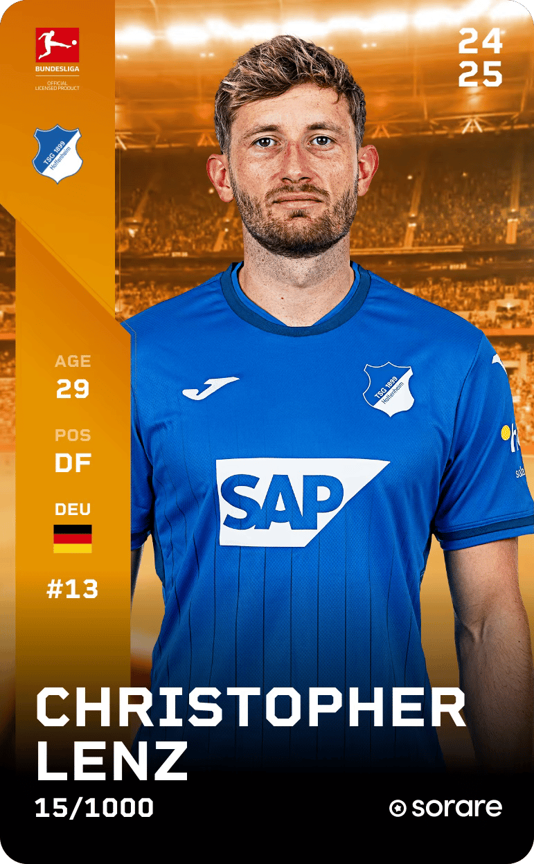 Christopher Lenz 2024-25 • Limited 15/1000