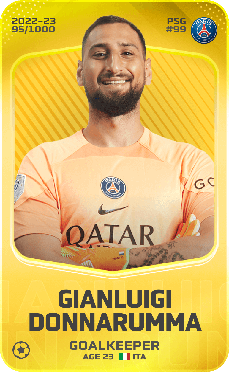 Gianluigi Donnarumma 2022-23 • Limited 95/1000