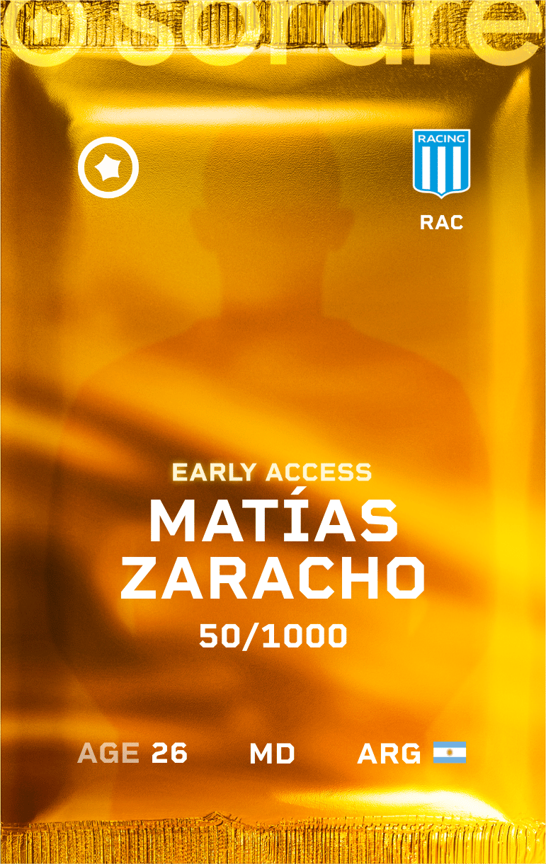 Matías Zaracho 2025-26 • Limited 50/1000